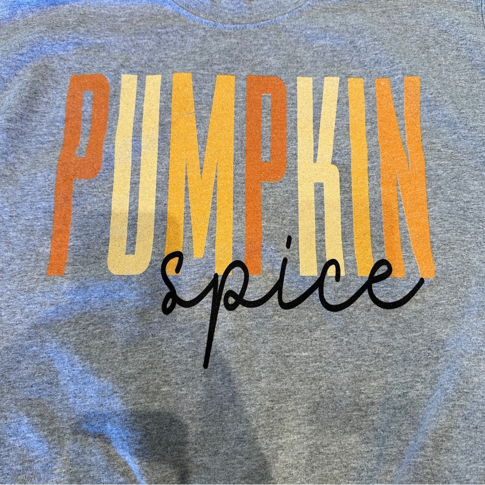 Fall Pumpkin Spice Crewneck Sweatshirt Size S - Picture 5 of 8